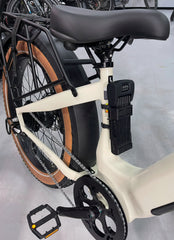 Example of ABUS Lock placements
Planning to pick up your new e-bike/e-moto from our shop location in Newport Beach?
We assemble ABUS Locks onto e-bikes per customer requests at no additional charge.
*Per customer purchase & request, we can assemble an ABUS lock onto an e-bike purchase at no additional charge.