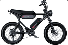 MACFOX X2 BLACK DUAL WITHOUT FOOTPEGS