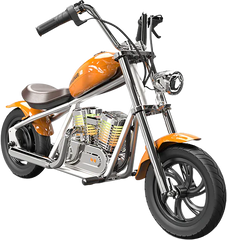 HYPER GOGO CRUISER12 PLUS WITH APP ELECTRIC MOTORCYCLE *Retro Bike Up to 10MPH; RGB AUDIO 60-Minute Ride, Perfect for Ages 3+