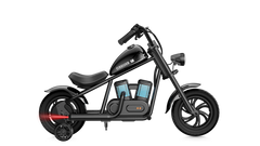 HYPER GOGO CRUISER12 PLUS ELECTRIC MOTORCYCLE w/Bluetooth; RGB Audio System & Fog Effects *Retro Bike Up to 10MPH; 60-Minute Ride, Perfect for Ages 3+