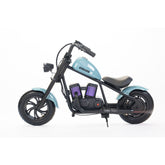 HYPER GOGO CRUISER12 PLUS ELECTRIC MOTORCYCLE w/Bluetooth; RGB Audio System & Fog Effects *Retro Bike Up to 10MPH; 60-Minute Ride, Perfect for Ages 3+