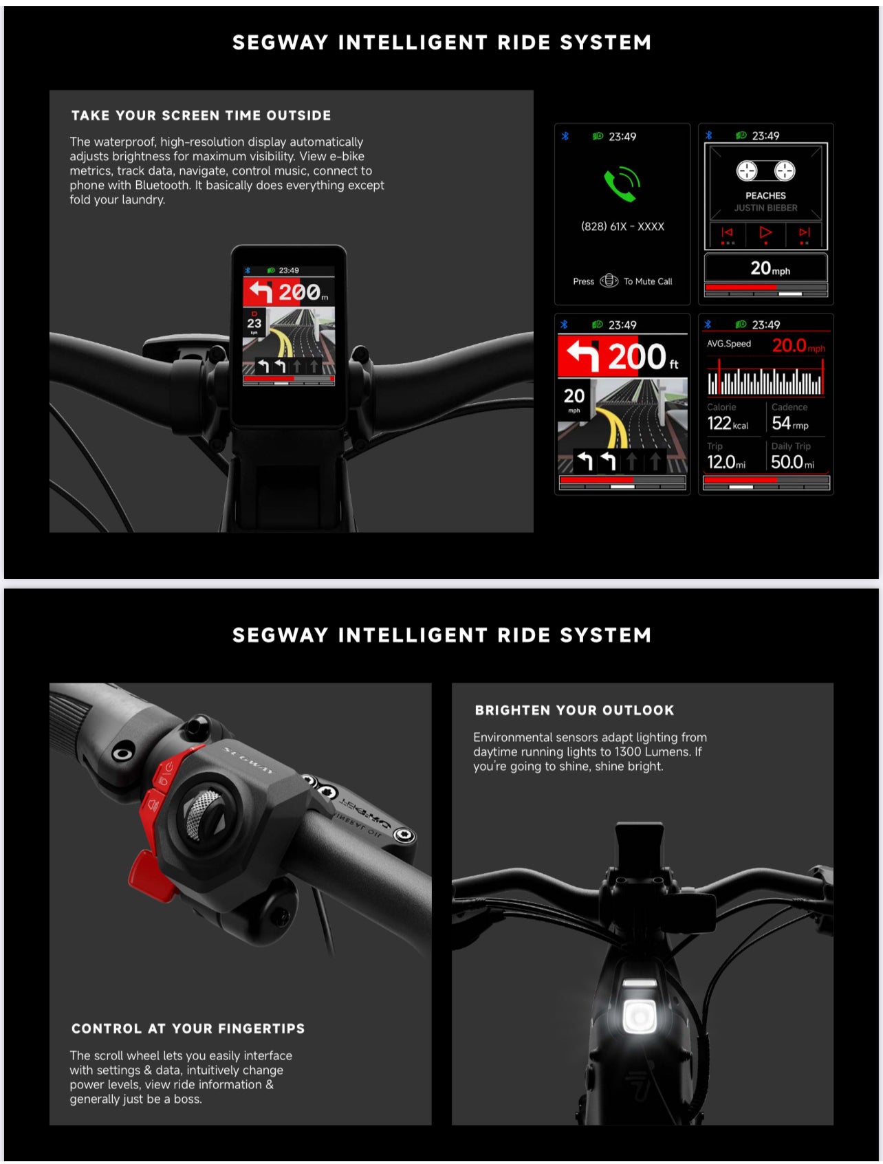 SEGWAY XAFARI ELECTRIC BIKE