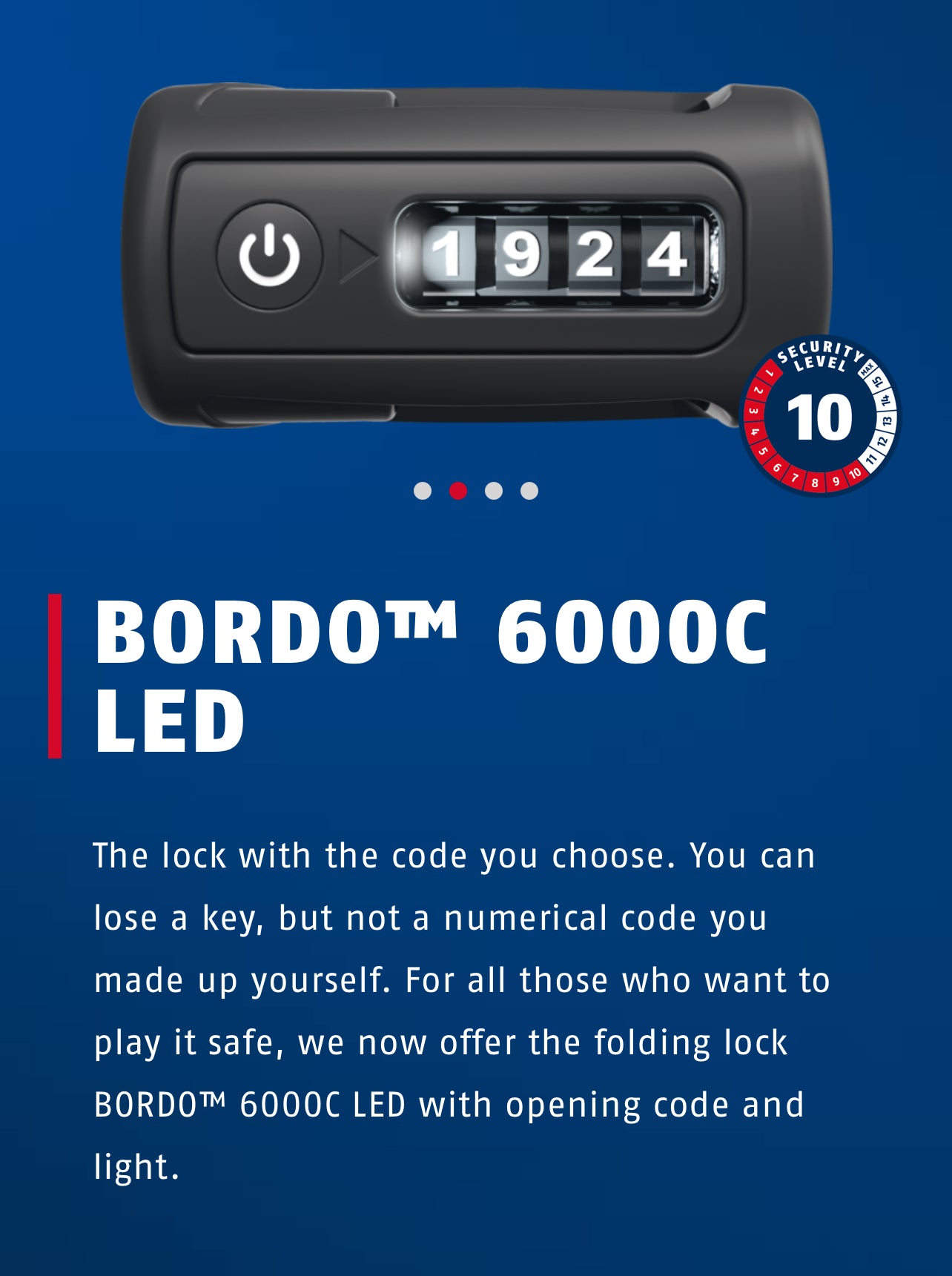 ABUS BORDO™ 6000C LED