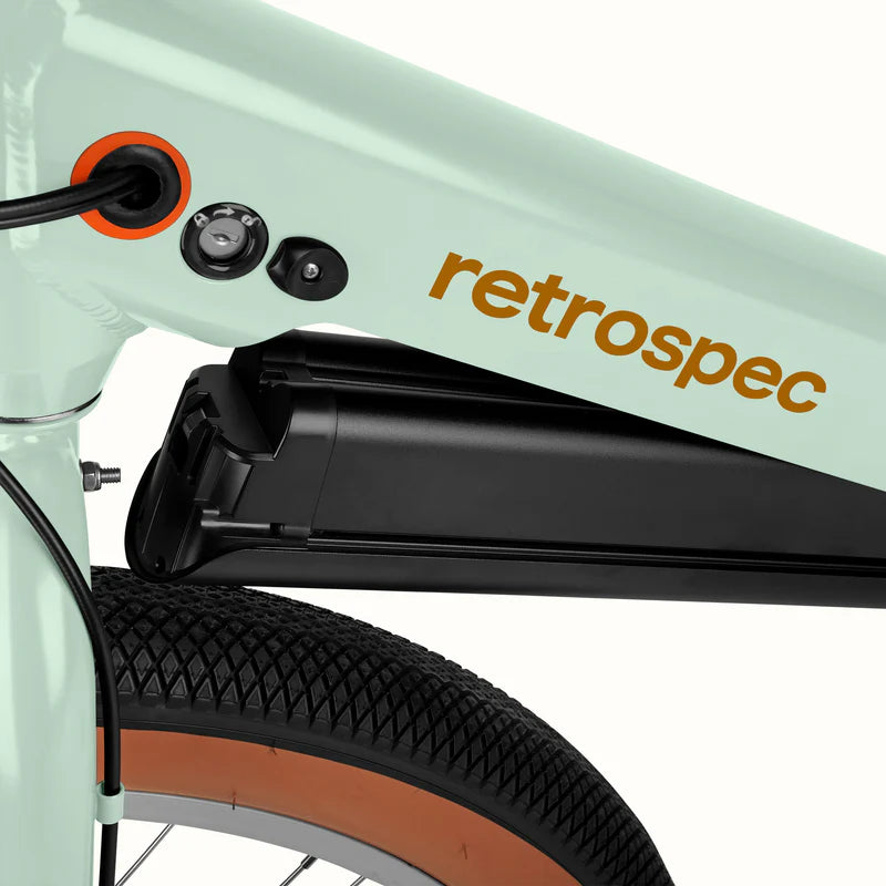 RETROSPEC E-BIKE Chatham Rev+ Beach Cruiser Electric Bike - Step Through