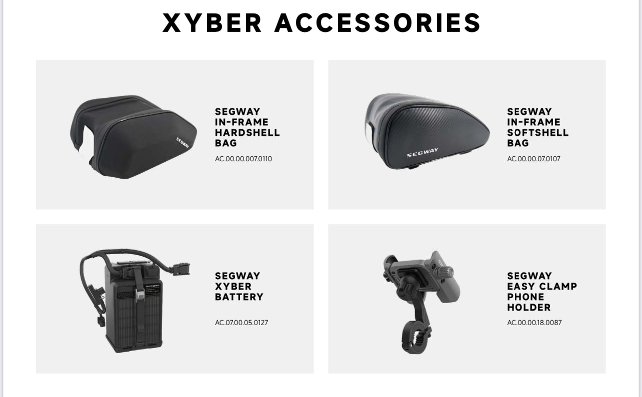SEGWAY XYBER ELECTRIC BIKE