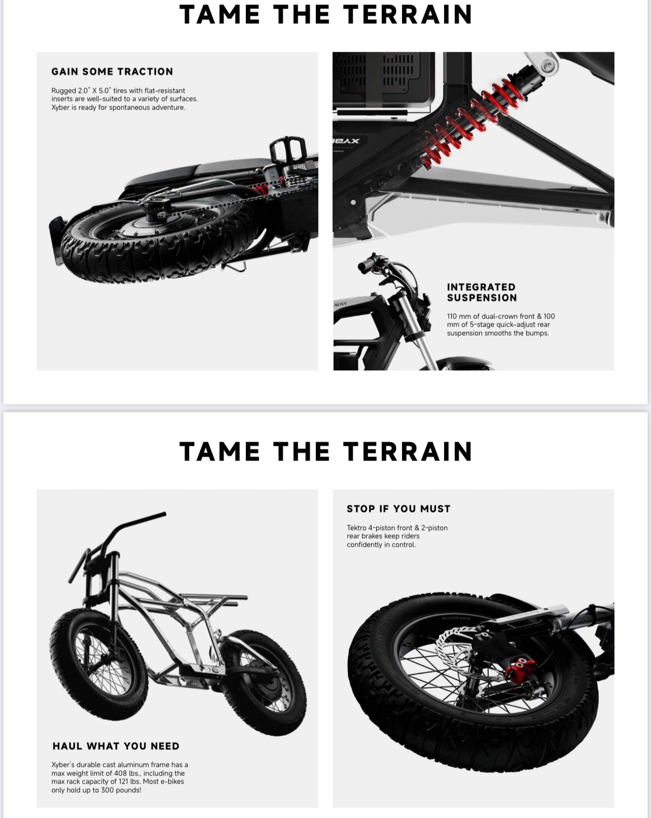 SEGWAY XYBER ELECTRIC BIKE