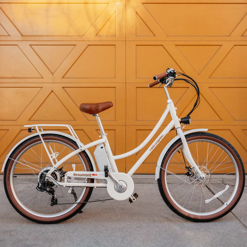 RETROSPEC E-BIKE Beaumont Rev 2 City Electric Bike - Step Through