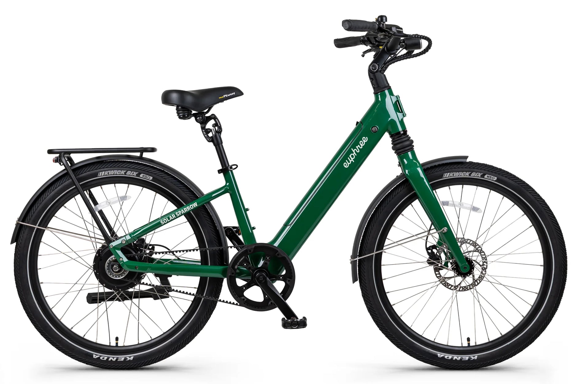 electric folding bicycle Velotric Fold 1 Step Thru Electric Fat Tire Bike – Bikecraze main image 1