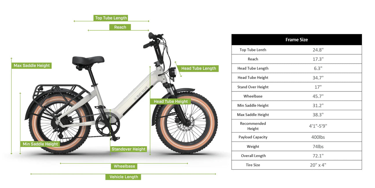 AIMA BIG SUR 20” E-BIKE