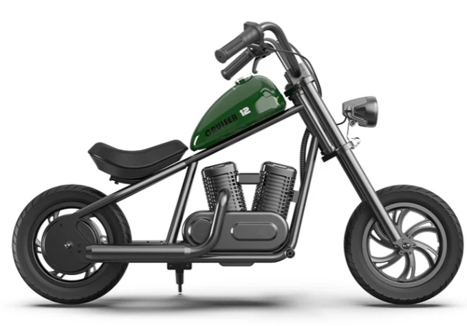 HYPER GOGO CRUISER12 ELECTRIC MOTORCYCLE *Retro Bike Up to 10MPH; 60-Minute Ride, Perfect for Ages 3+