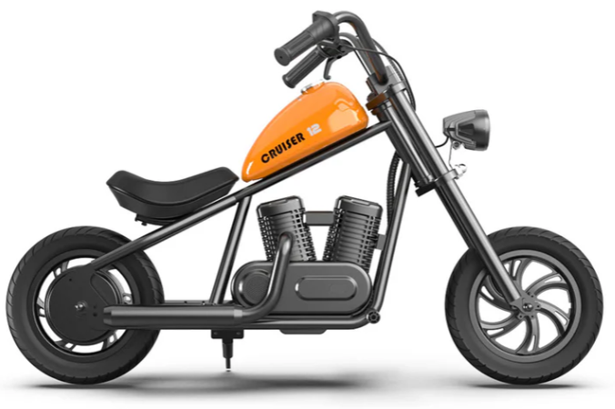 HYPER GOGO CRUISER12 ELECTRIC MOTORCYCLE *Retro Bike Up to 10MPH; 60-Minute Ride, Perfect for Ages 3+