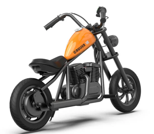 HYPER GOGO CRUISER12 ELECTRIC MOTORCYCLE *Retro Bike Up to 10MPH; 60-Minute Ride, Perfect for Ages 3+